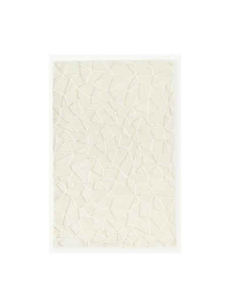 Ręcznie tuftowany dywan z wełny Rory, Kremowobiały, S 120 x D 180 cm (Rozmiar S)