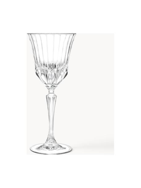 Copas de vino tinto de cristal Adagio, 6 uds., Cristal Luxion, Transparente, Ø 8 x Al 25 cm