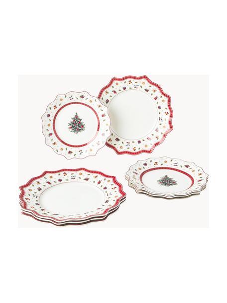 Service de table en porcelaine Toy's Delight, 4 personnes (8 élém.), Porcelaine Premium, Blanc, vert, rouge, 4 personnes (8 élém.)