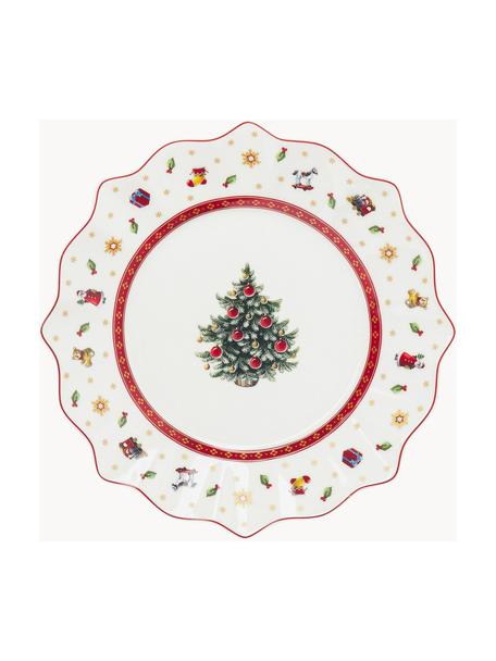 Set 8 stoviglie in porcellana Delight, 4 persone, Porcellana Premium, Bianco, rosso, multicolore, 4 persone (12 pz)