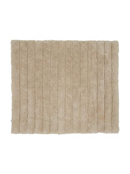 Flauschiger Badvorleger Board in Beige, 100% Baumwolle
Schwere Qualität, 1900 g/m², Beige, 50 x 60 cm