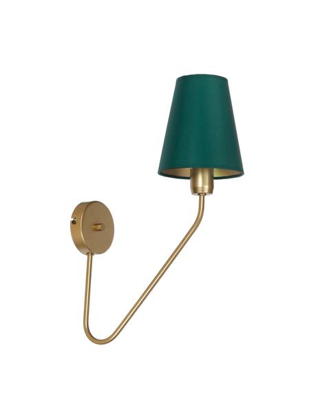 Aplique grande Victoria-Gold, Pantalla: mezcla de algodón, Verde, dorado, F 34 x Al 50 cm