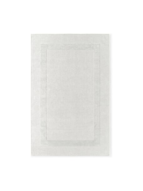 Ručně tkaný bavlněný koberec se strukturovaným povrchem Dania, 100 % bavlna, s certifikací GRS, Světle šedá, Š 200 cm, D 300 cm (velikost L)