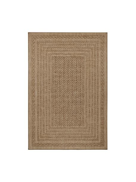 Alfombra de interior/exterior en look yute Limonero, 100% polipropileno, Beige, An 120 x L 170 cm (Tamaño S)