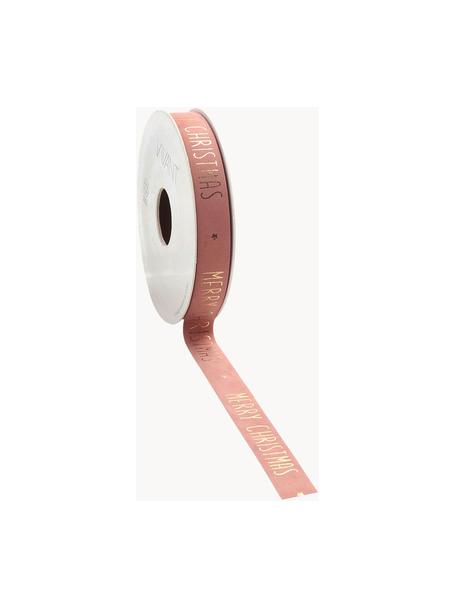 Cinta Vellu, 50% poliéster, 40% rayón, 10% adhesivo, Rosa, dorado, An 2 x L 500 cm