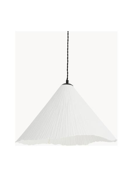 Suspension fait à la main Alma, Blanc, Ø 50 x haut. 32 cm