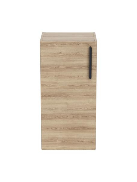 Badkamer bovenkast Orna, B 40 cm, Handvatten: aluminium, gecoat, Bruin, houtlook, B 40 x H 85 cm
