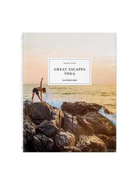 Album Great Escapes Yoga, Papier, twarda okładka, Joga, S 24 x D 31 cm