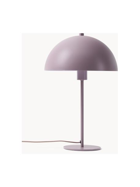 Tafellamp Matilda, Lampenkap: gepoedercoat metaal, Lampvoet: gepoedercoat metaal, Lavendel, B 29 x H 45 cm