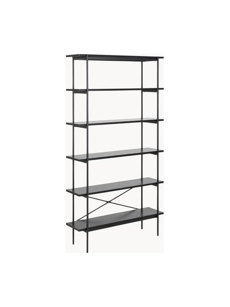 Kazai. Mensole da Muro Design -Jona-, Scaffale Metallo a 4 Parti con  Impiallacciatura in Vero Legno, Libreria Scaffale, per Camera da Letto,  Bagno, Cucina