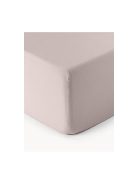 Boxspring-Spannbettlaken Biba, Flanell, Webart: Flanell Flanell ist ein k, Taupe, B 90 x L 200 cm, H 35 cm
