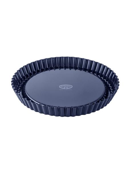 Molde pasteles esmaltado Name, Acero esmaltado, Azul marino, Ø 28 x Al 4 cm