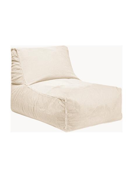 Liegesessel Softy aus Kunstfell, Bezug: Kunstfell (100 % Polyeste, Kunstfell Hellbeige, B 65 x T 100 cm