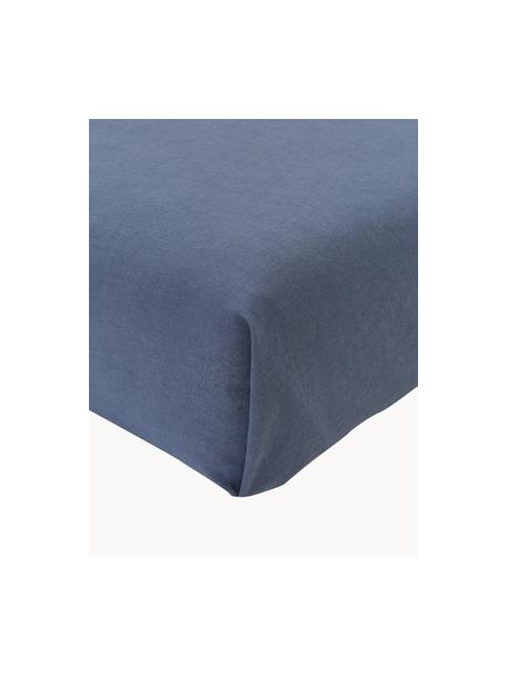 Lenzuolo in lino lavato blu Nature, Mezzo lino
(52% lino, 48% cotone)

Densità dei fili 108 TC, qualità standard

Il mezzo lino offre una sensazione piacevole e ha un naturale aspetto sgualcito, che viene esaltato dall'effetto stonewash. Assorbe fino al 35% di umidità, si asciuga molto rapidamente e ha un effetto piacevolmente rinfrescante nelle notti d'estate. L'elevata resistenza allo strappo rende il mezzo lino resistente all'abrasione e all'usura, Blu, Larg. 155 x Lung. 300 cm