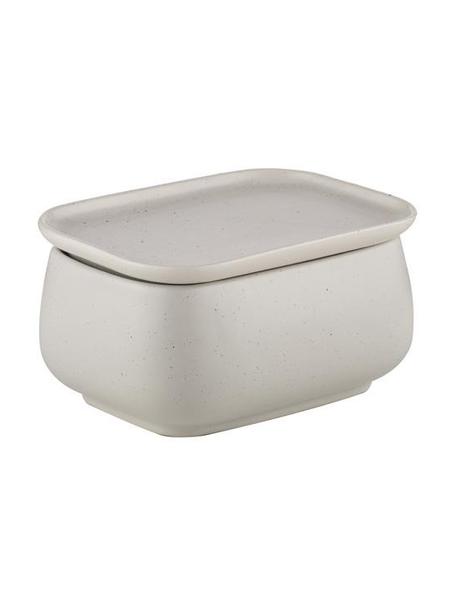 Máselnička Nestle, Kamenina, Béžová, Š 15 cm, V 8 cm