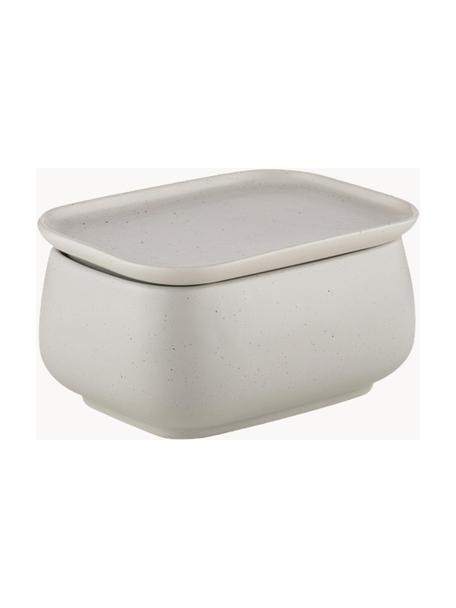 Butterdose Nestle, Steingut, Beige, B 15 x H 8 cm