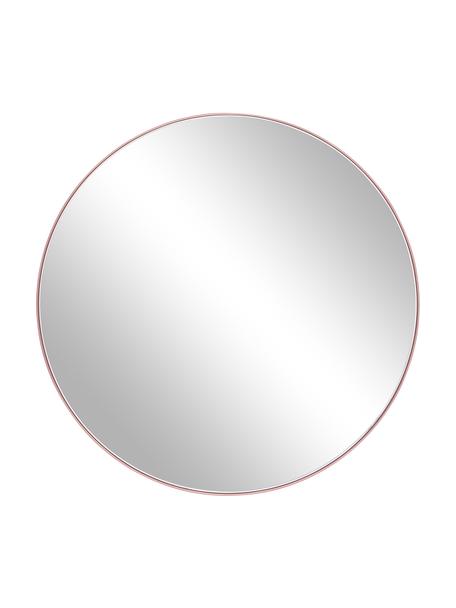 Runder Wandspiegel Ivy, Rahmen: Metall, pulverbeschichtet, Spiegelfläche: Spiegelglas, Rückseite: Mitteldichte Holzfaserpla, Altrosa, Ø 72 x T 3 cm