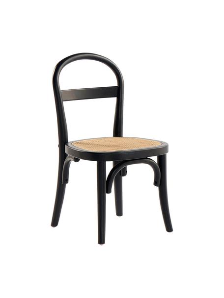 Dřevěná dětská židle Rippats, 2 ks, Černá, béžová, Š 33 cm, H 35 cm