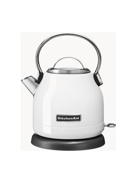 Bollitore KitchenAid, 1.25 L, Manico: alluminio, Bianco lucido, 1.25 L