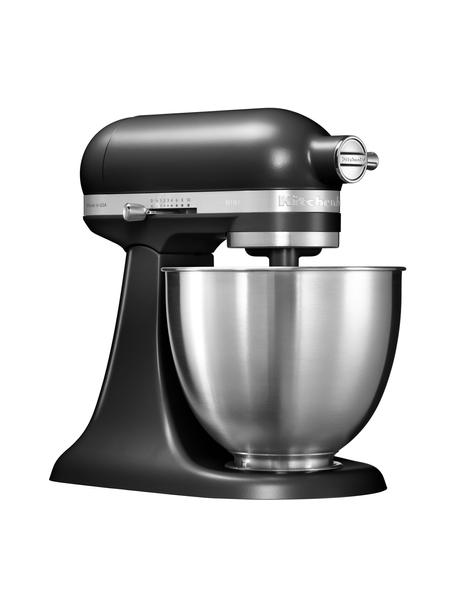 Küchenmaschine Artisan Mini in Schwarz, Gehäuse: Zinkdruckguss, Schüssel: Edelstahl, Schwarz, matt, B 31 x H 31 cm