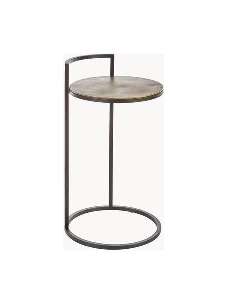 Table d'appoint ronde Circle, Couleur dorée, Ø 35 x haut. 66 cm