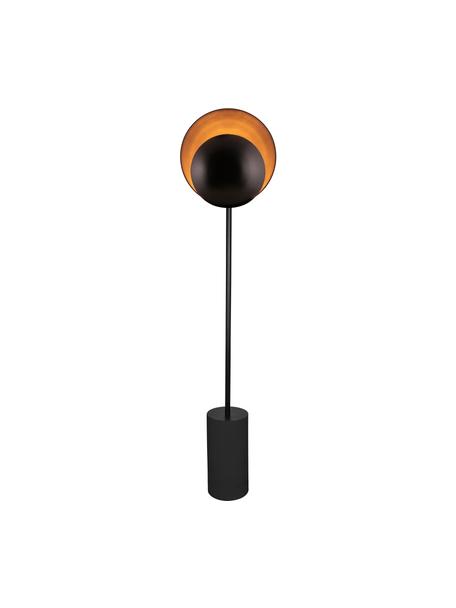 Lampadaire design Orbit, Noir, larg. 30 x haut. 140 cm