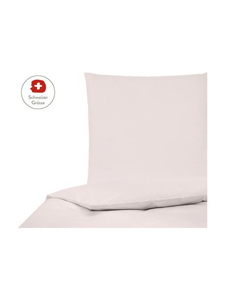 Baumwollperkal-Bettdeckenbezug Elsie in Rosa, Webart: Perkal Fadendichte 200 TC, Rosa, 160 x 210 cm