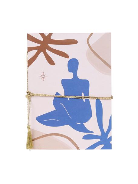 Cuaderno Visionnary, Rosa, azul, marrón, An 15 x Al 21 cm