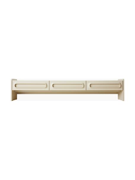 Aparador Space, Tablero de fibras de densidad media (MDF), Beige claro, An 200 x Al 39 cm