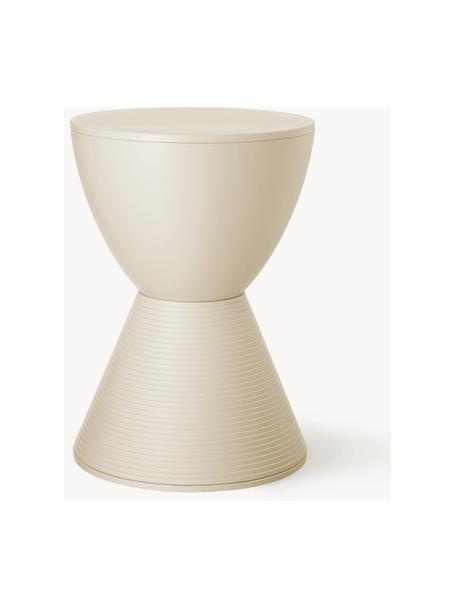 Tavolino di design Prince Aha, Plastica, Bianco latte, Ø 30 x Alt. 43 cm