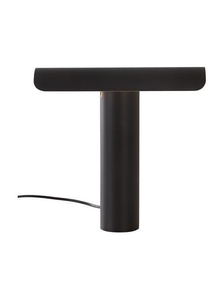 Malá LED stolní lampa Rambo, Černá, Š 25 cm, V 30 cm