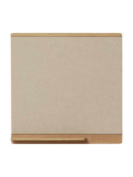 Tableau d'affichage en chêne Rim, Chêne, beige, larg. 75 x haut. 75 cm