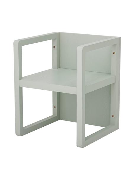 Silla infantil multifuncional Nan, Estructura: madera de roble, Verde, An 40 x F 40 cm