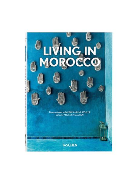 Bildband Living in Morocco, Papier, Hardcover, Living in Morocco, B 16 x H 22 cm