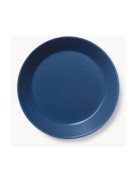 Assiette à dessert en porcelaine Teema, Vitro-porcelaine, Bleu foncé, Ø 18 cm