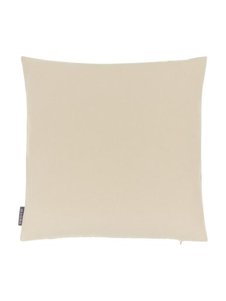 Housse de coussin d'extérieur beige Blopp, Dralon (100 % polyacrylique), Couleur sable, larg. 45 x long. 45 cm