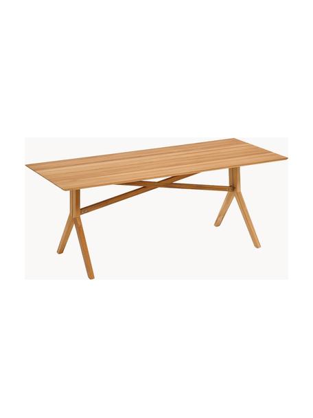 Mesa artesanal para exterior de madera de teca Loft, tamaños diferentes, Madera de teca, Madera de teca, An 200 x F 90 cm