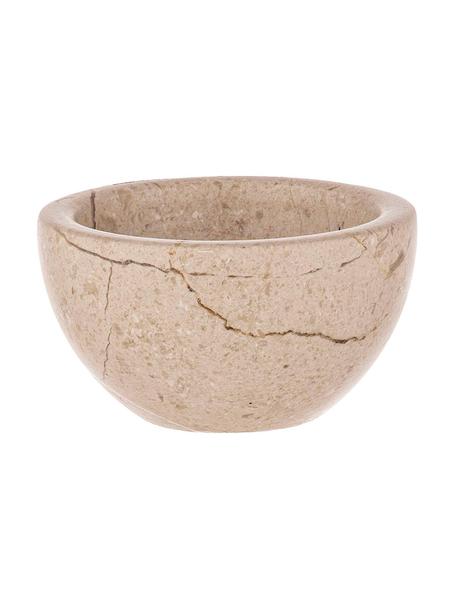 Marmor-Dipschälchen Emerson, 3 Stück, Marmor, Beige, marmoriert, Ø 8 x H 4 cm