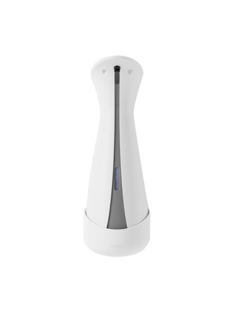 Distributeur de savon à capteur Otto, Plastique, Blanc, gris, Ø 10 x haut. 28 cm, 250 ml
