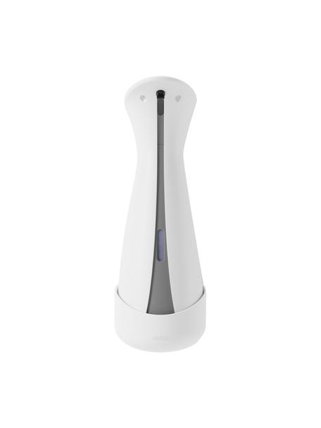 Sensor zeepdispenser Otto in wit, Kunststof, Wit, grijs, Ø 10 x H 28 cm, 250 ml