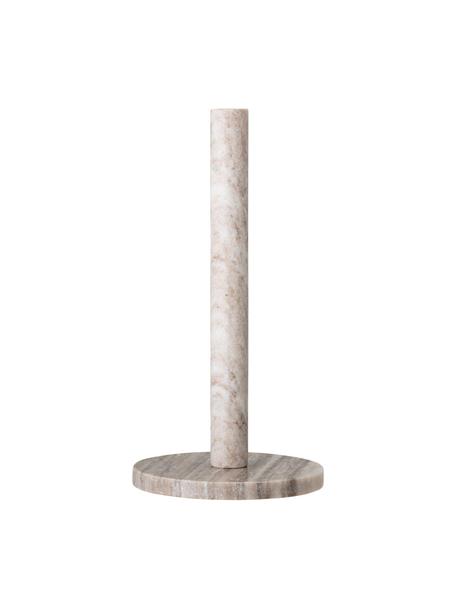 Marmor-Küchenrollenhalter Emy, Marmor, Weisser Marmor, Ø 15 x H 30 cm
