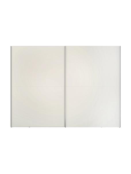 Schwebetürenschrank Oliver mit 2 Türen, inkl. Montageservice, Korpus: Holzwerkstoffplatten, lac, Weiß, 302 x 225 cm