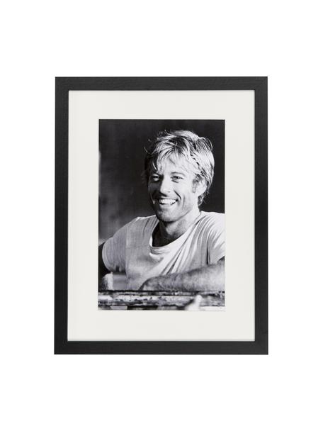 Stampa digitale incorniciata Robert Redford, Immagine: stampa digitale su carta,, Cornice: legno verniciato, Robert Redford, Larg. 33 x Alt. 43 cm