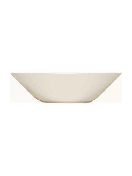 Plato hondo de porcelana Teema, Porcelana vitro, Off White, Ø 22 cm