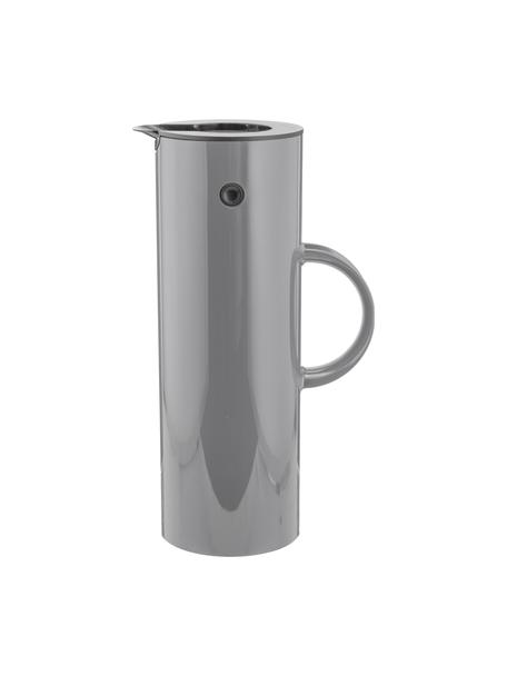 Brocca isotermica lucido EM77, 1 L, Materiale sintetico ABS con inserto in vetro, Grigio, 1 L