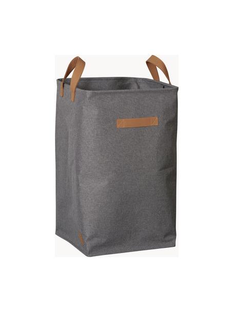 Portabiancheria Premium, Grigio scuro, marrone, Larg. 35 x Alt. 58 cm