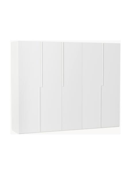 Armoire modulaire à portes battantes Leon, larg. 250 cm, plusieurs variantes, Blanc, Basic Interior, larg. 250 x haut. 200 cm