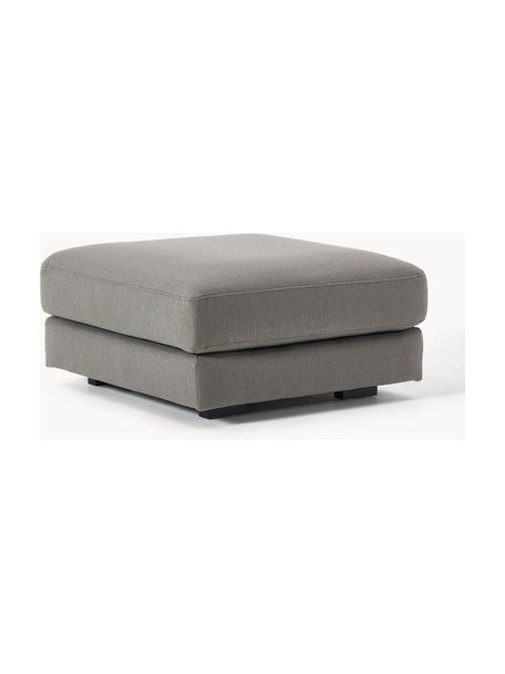 Pouf Tribeca, Tissu taupe, larg. 80 x prof. 80 cm