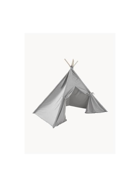 Tipi dziecięce Savannah, Tapicerka: 100% poliester, Stelaż: drewno naturalne, Szary, S 130 x W 120 cm