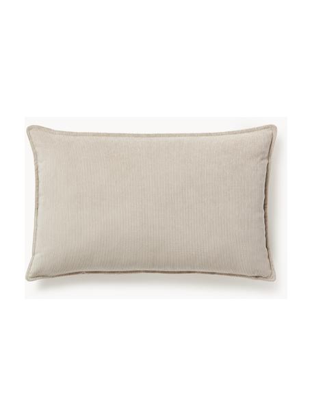 Bankkussen Lennon, Bekleding: 92% polyester, 9% polyami, Lichtbeige, B 50 x L 80 cm